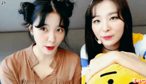 ㄹㅇ 겁나 귀여운 레드벨벳 슬기랑 예리미.gif | 인스티즈