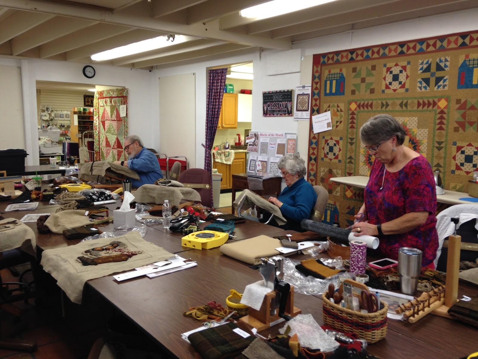 Kris Miller from Spruce Ridge Studios Rug Hooking Etiquette