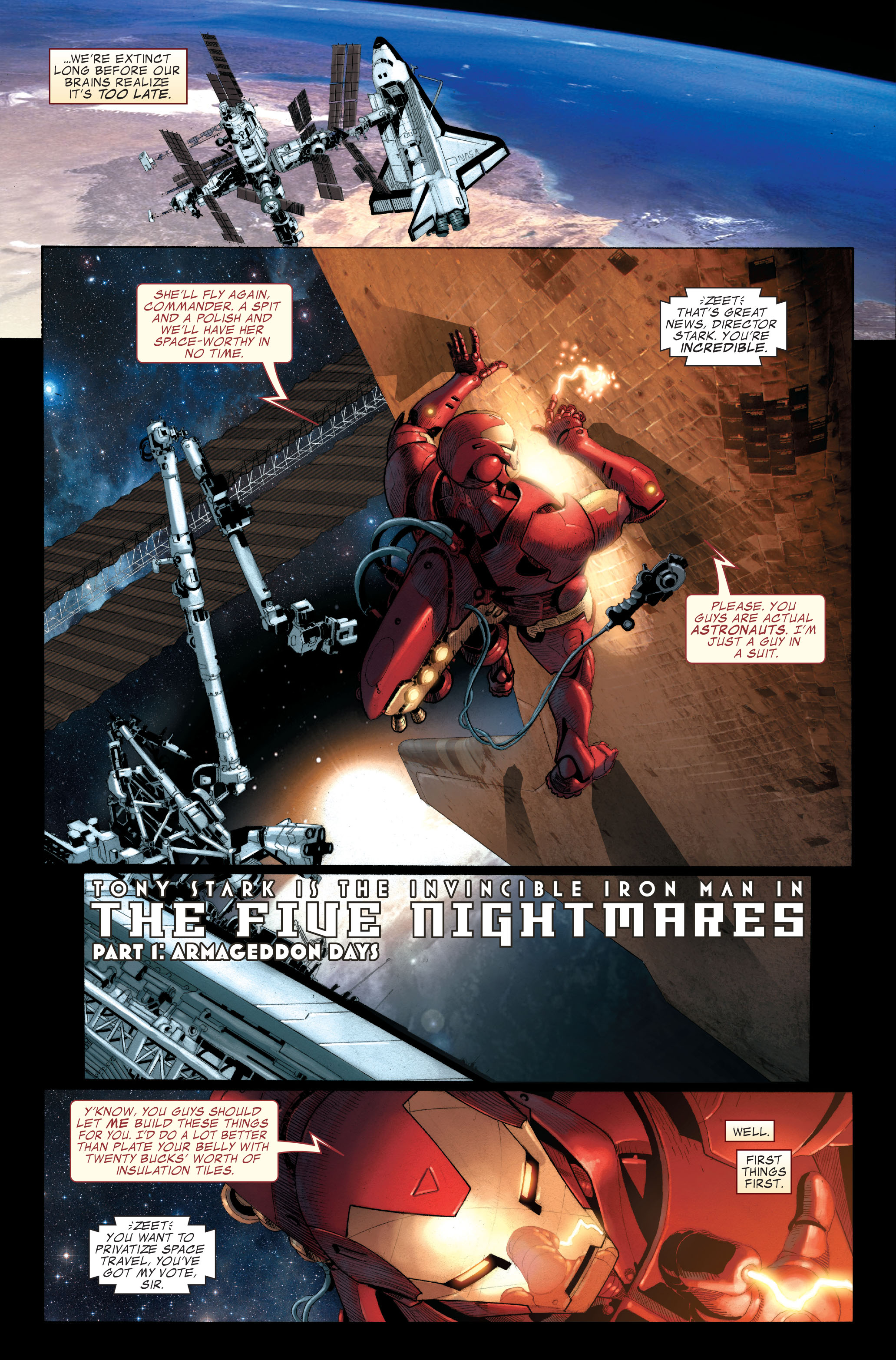 Invincible Iron Man (2008) 1 Page 4