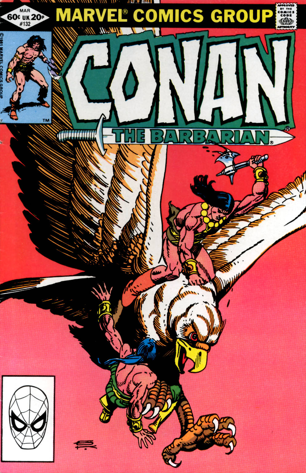 Read online Conan the Barbarian (1970) comic -  Issue #132 - 1