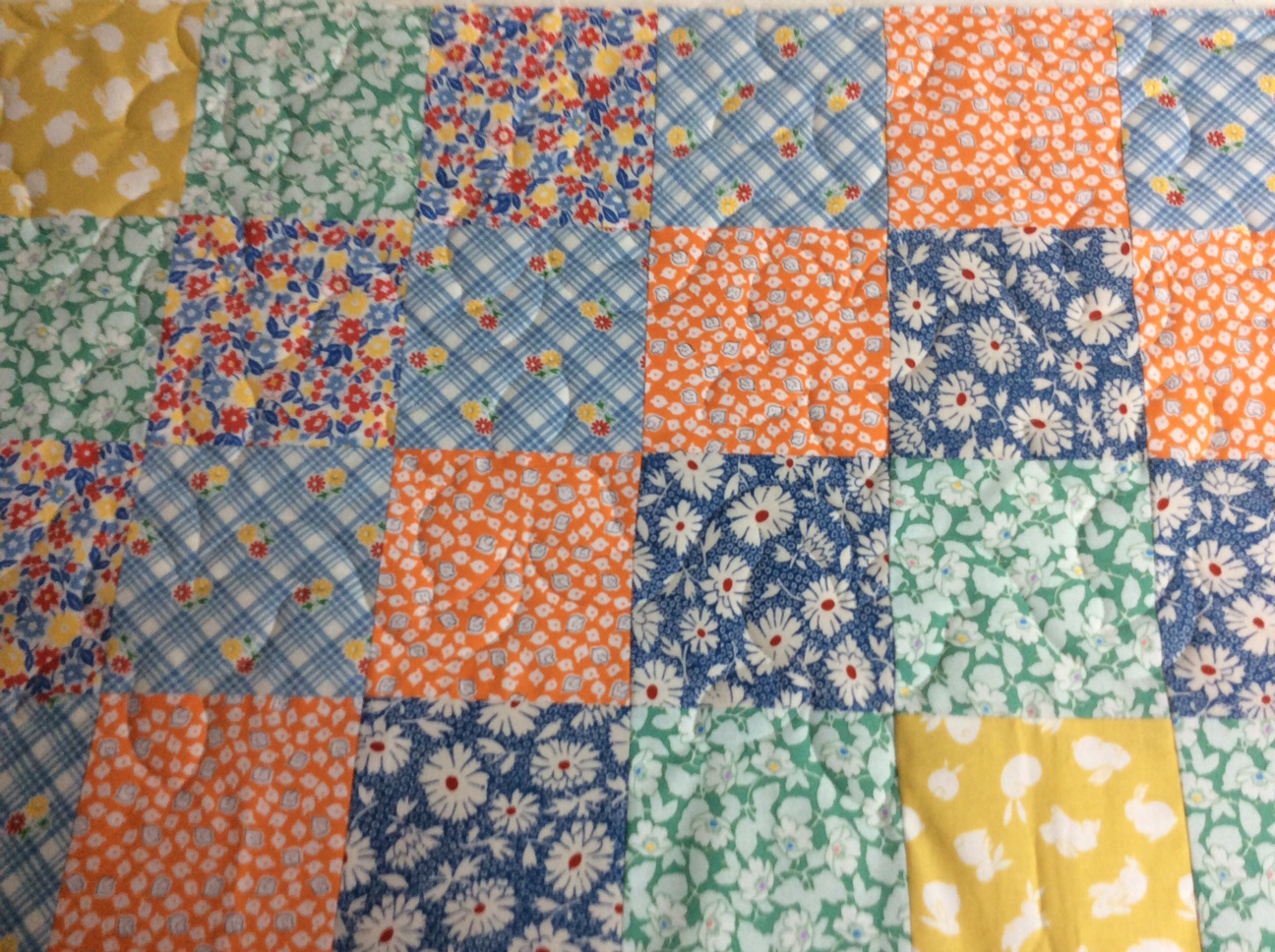 koolkat's quilting blog Cot quilts with novelty patterns