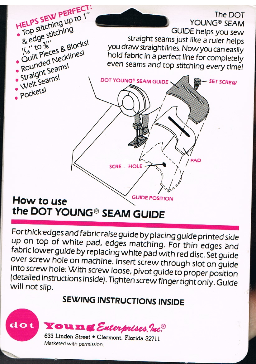 to Busy Crow Studio The Dot Young Adjustable Top Stitch & Seam