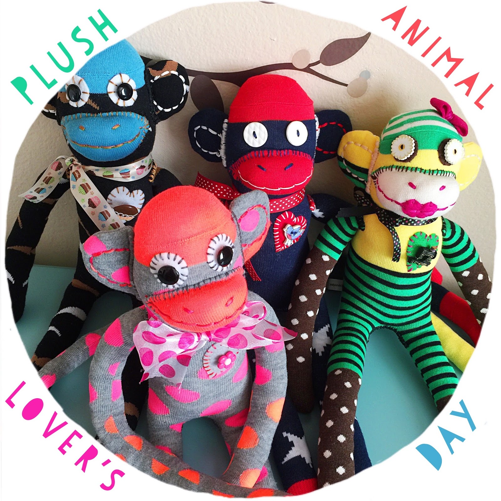 IndyAndCleo Plush Animal Lover's Day 2016