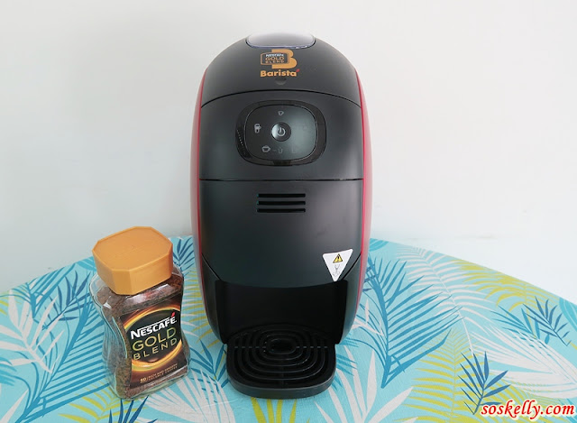 Use Nescafe Gold Barista Style Intense, Nescafe Gold Blend or Nescafe Gold Blend Decaffeinated in Nescafe Gold Blend Barista Machine
