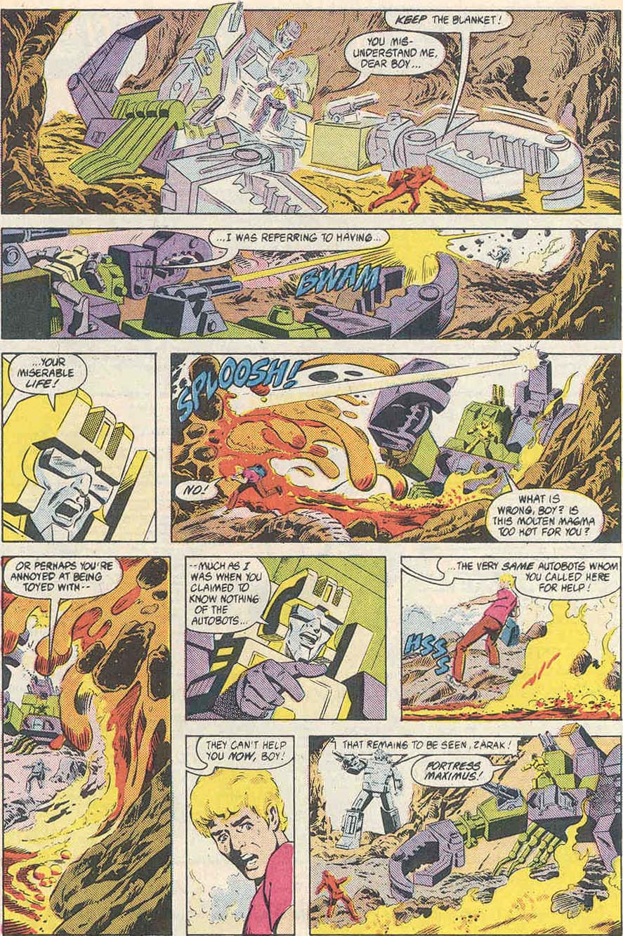 Read online The Transformers (1984) comic -  Issue #38 - 20