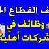 مجموعة وظائف في 10 شركات أهلية نشرت بتاريخ يوم 17-4-2019 مجموعة وظائف في 10 شركات أهلية نشرت بتاريخ يوم 17-4-2019