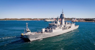 Asian Defence News HMAS Arunta ReJoins Fleet