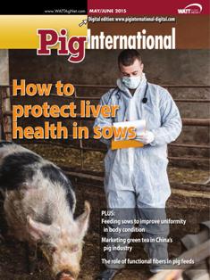 Pig International. Nutrition and health for profitable pig production 2015-03 - May & June 2015 | ISSN 0191-8834 | TRUE PDF | Bimestrale | Professionisti | Distribuzione | Tecnologia | Mangimi | Suini
Pig International  is distributed in 144 countries worldwide to qualified pig industry professionals. Each issue covers nutrition, animal health issues, feed procurement and how producers can be profitable in the world pork market.