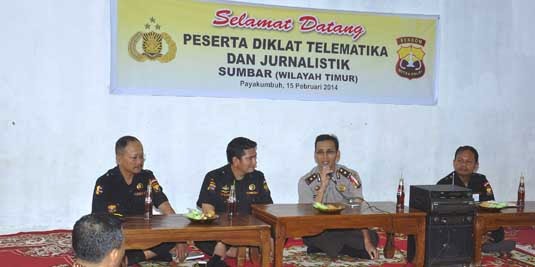 Diklat Telematika dan Jurnalistik Senkom Sumatera Barat 