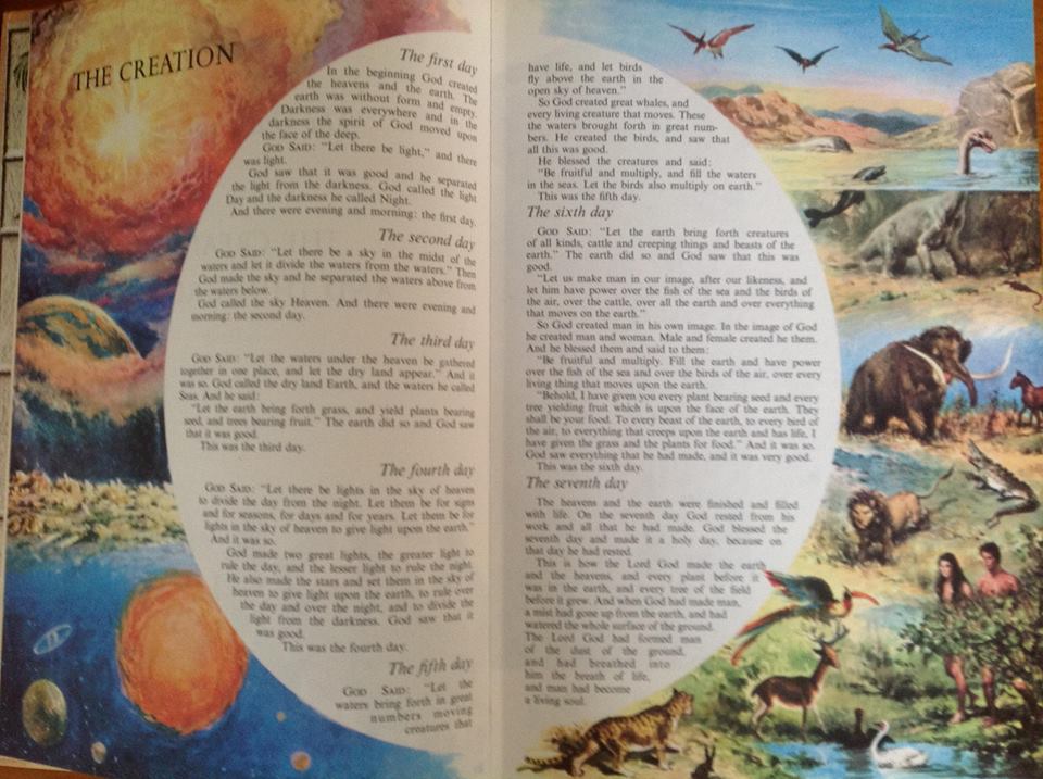 Magical Vintage Children's Books The Golden Children's Bible