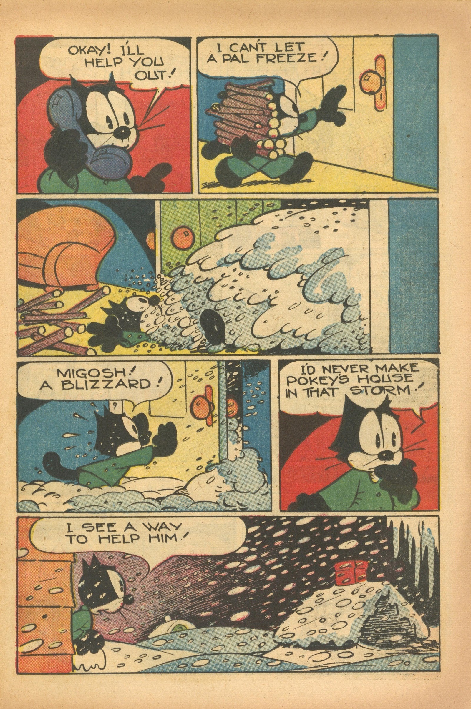 Read online Felix the Cat (1951) comic -  Issue #27 - 17