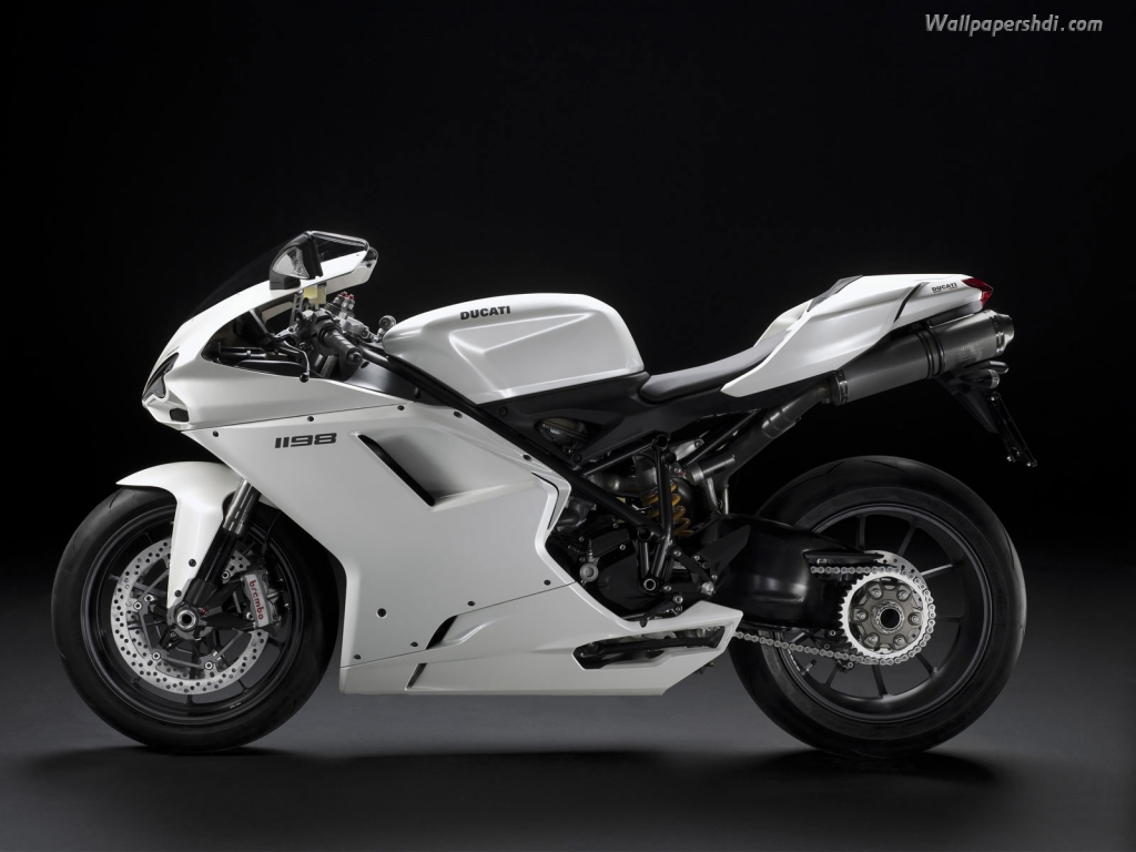 Ducati Monster White wallpaper Wallpee