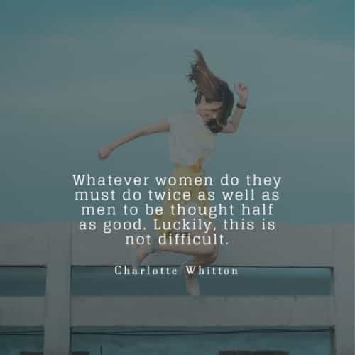 Strong woman quotes and sayings from famous people