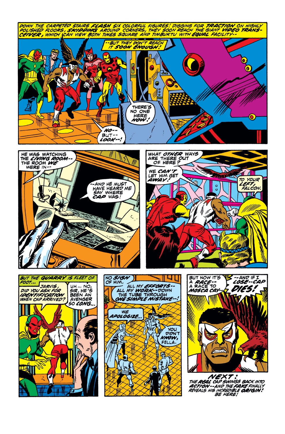 Read online Captain America (1968) comic -  Issue #154 - 21