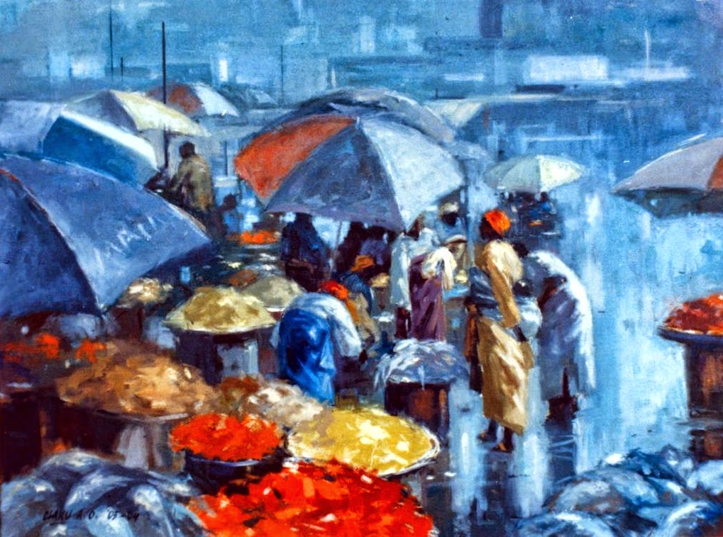 The Unknown Nigeria Meet Nigerian Painter ABIODUN OLAKU