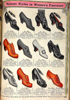 Snapped Garters: 1914 Fashions IN COLOUR!