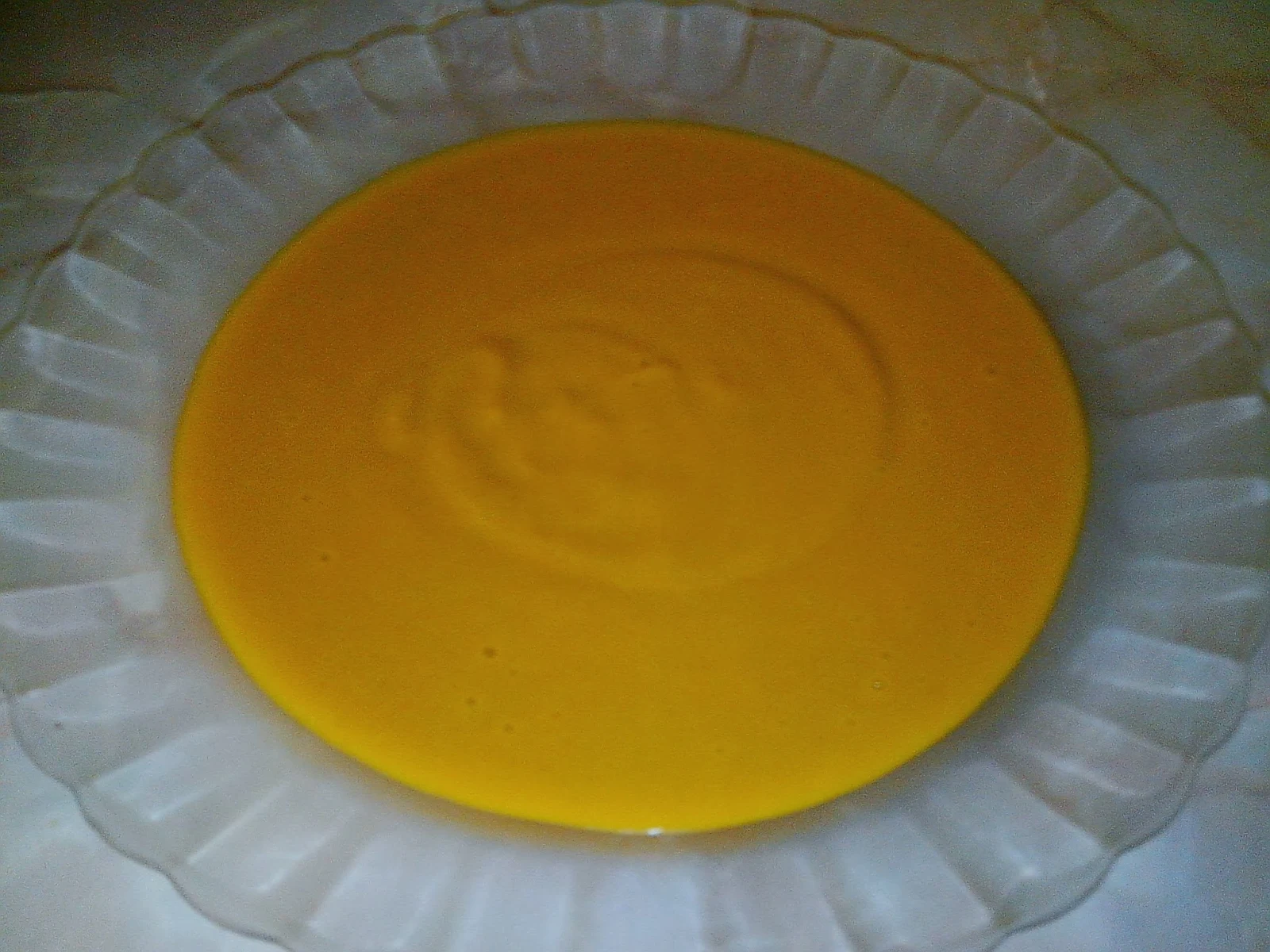 Puré de judías verdes y calabaza