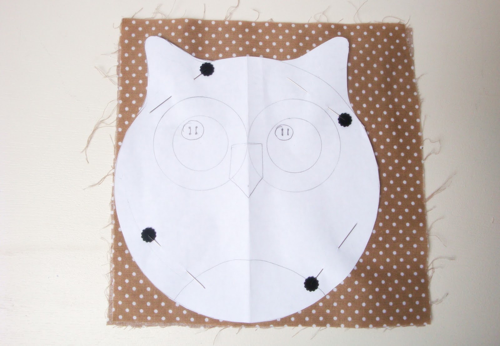 The Blue Birdhouse Make Your Own Owl Pillow