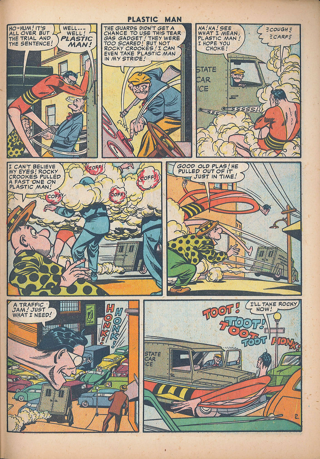 Read online Plastic Man (1943) comic -  Issue #30 - 43