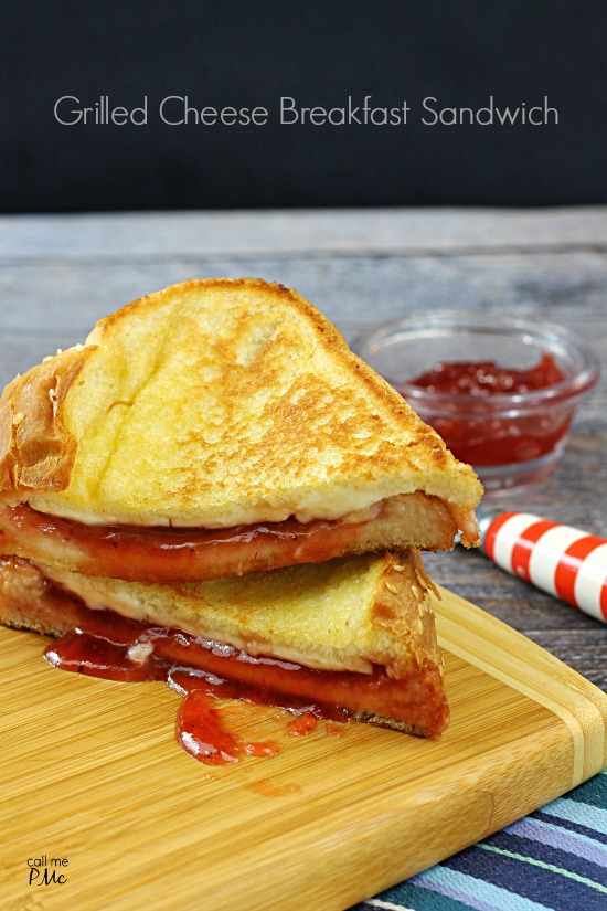 Grilled Cheese Breakfast Sandwich CUCINA DELICIOUS