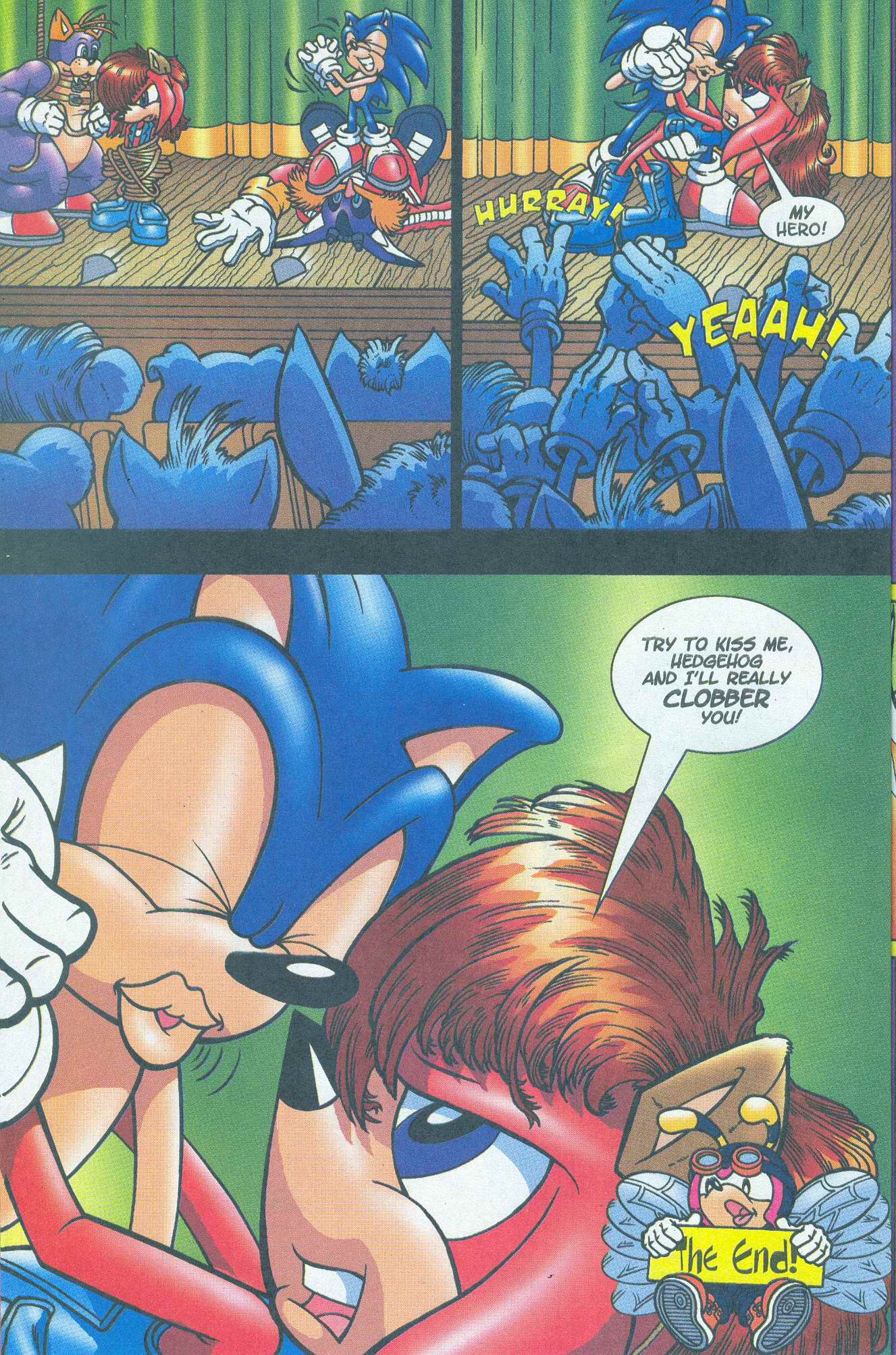 Read online Sonic The Hedgehog comic -  Issue #148 - 19