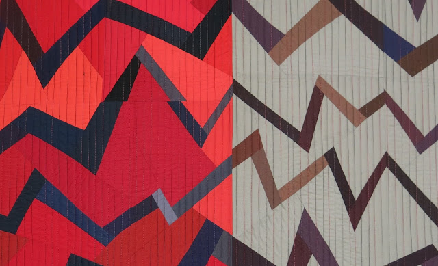 Carrefour Européen du Patchwork 2015 - Zig Zag 2 by Erica Waaser