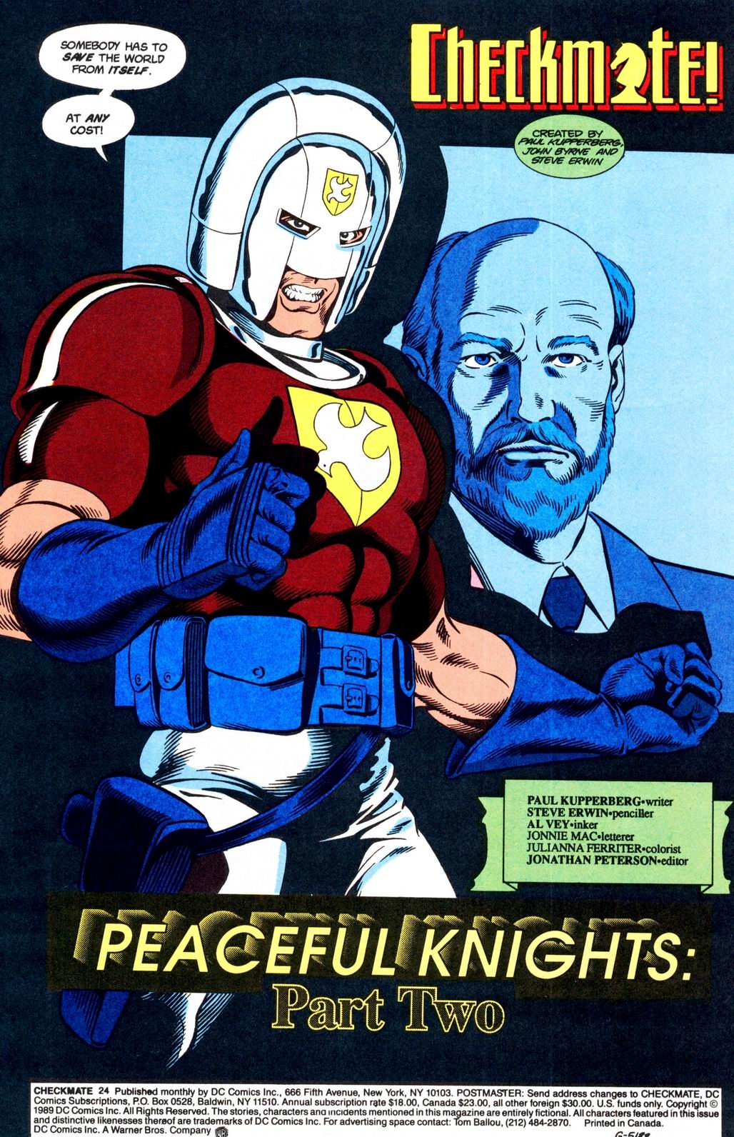 Read online Checkmate (1988) comic -  Issue #24 - 4