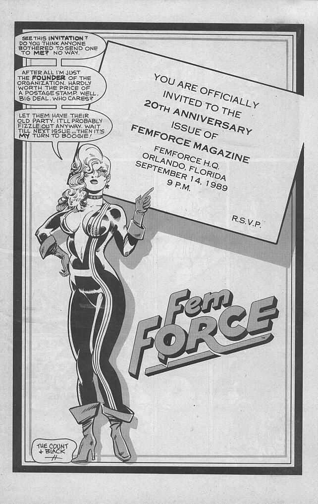 Read online Femforce comic -  Issue #20 - 3