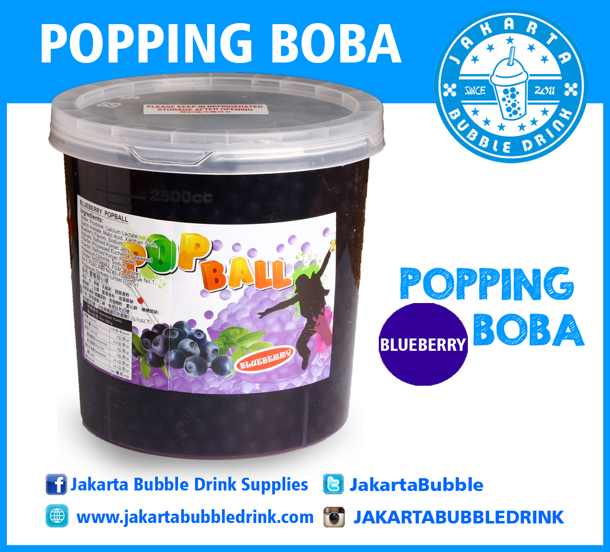 Supplier Bubble Drink dan Bubuk Cappucino Cincau Supplier Popping Boba