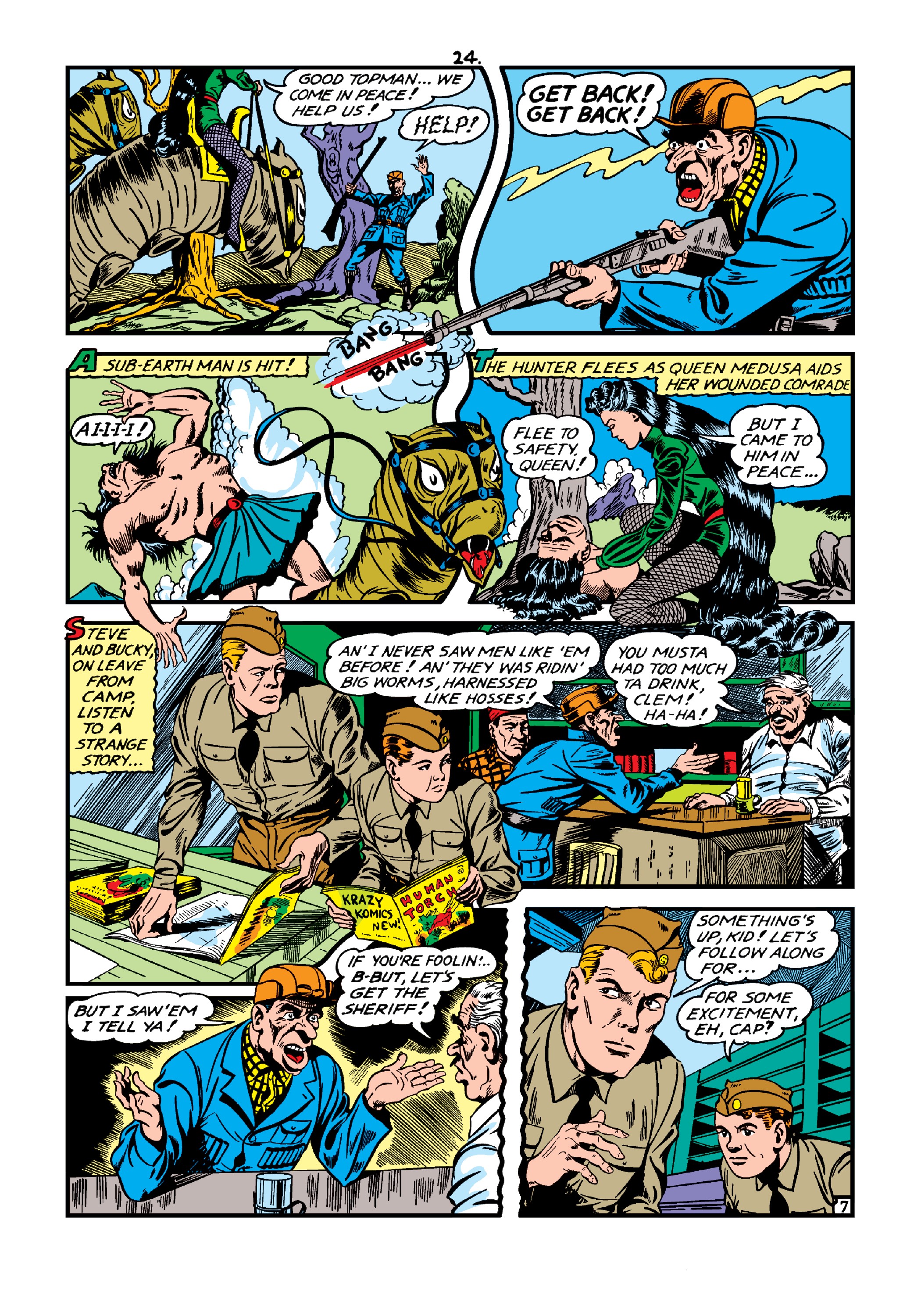 Read online Marvel Masterworks: Golden Age Captain America comic -  Issue # TPB 5 (Part 1) - 33