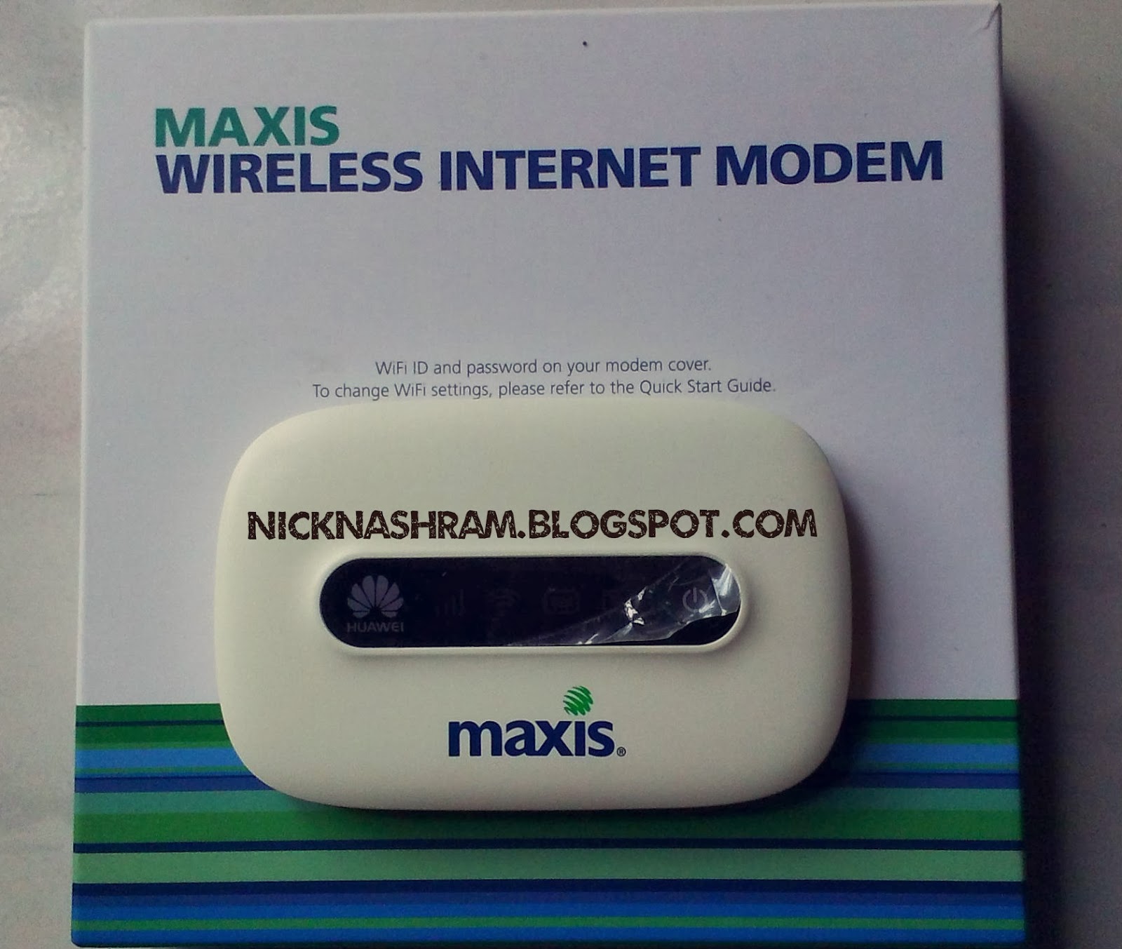 Laju Ke Guna 4G LTE Maxis Mobile Wifi Modem (MiFi)