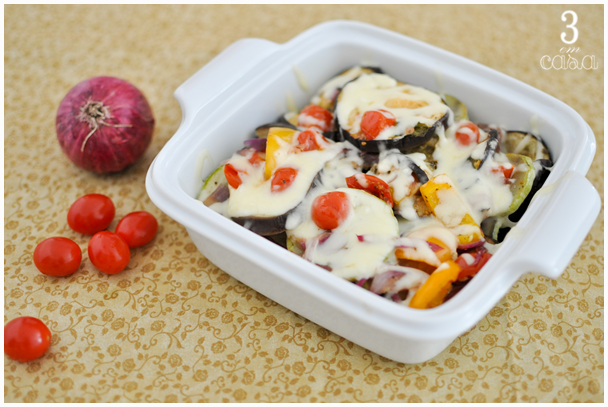 mix de legumes ao forno