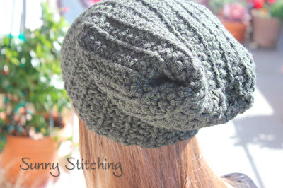 Sunny Stitching: Slouchy Hat Crochet Pattern