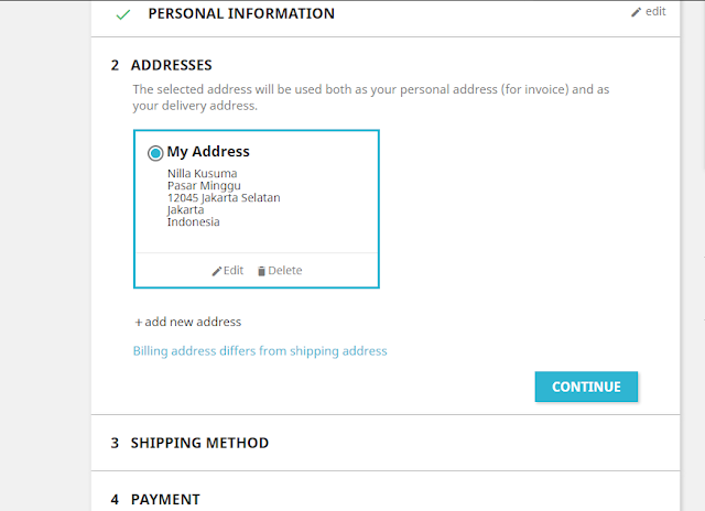 EBAY personal information Billing address. Personal addresses