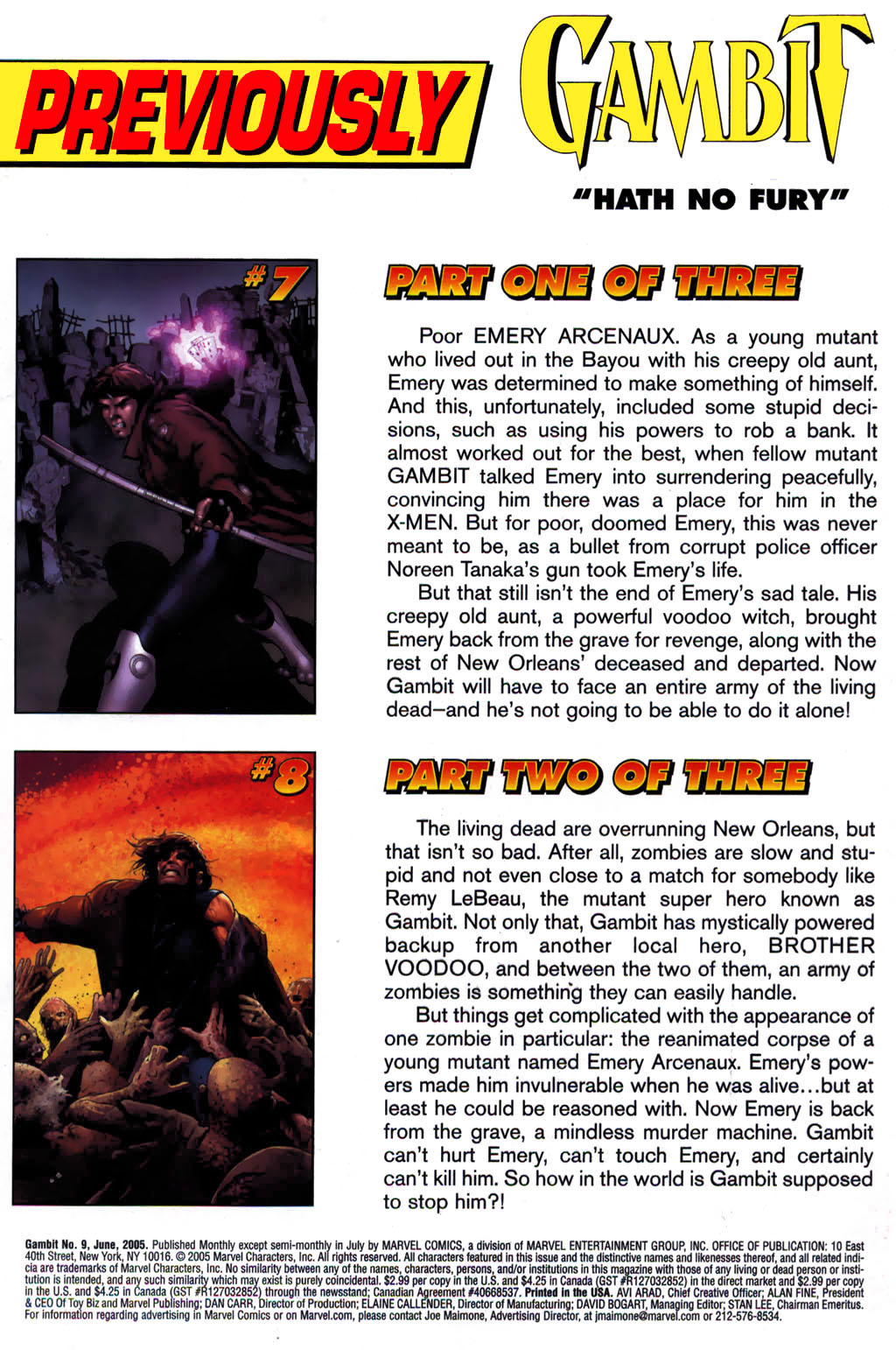 Gambit (2004) issue 9 - Page 2