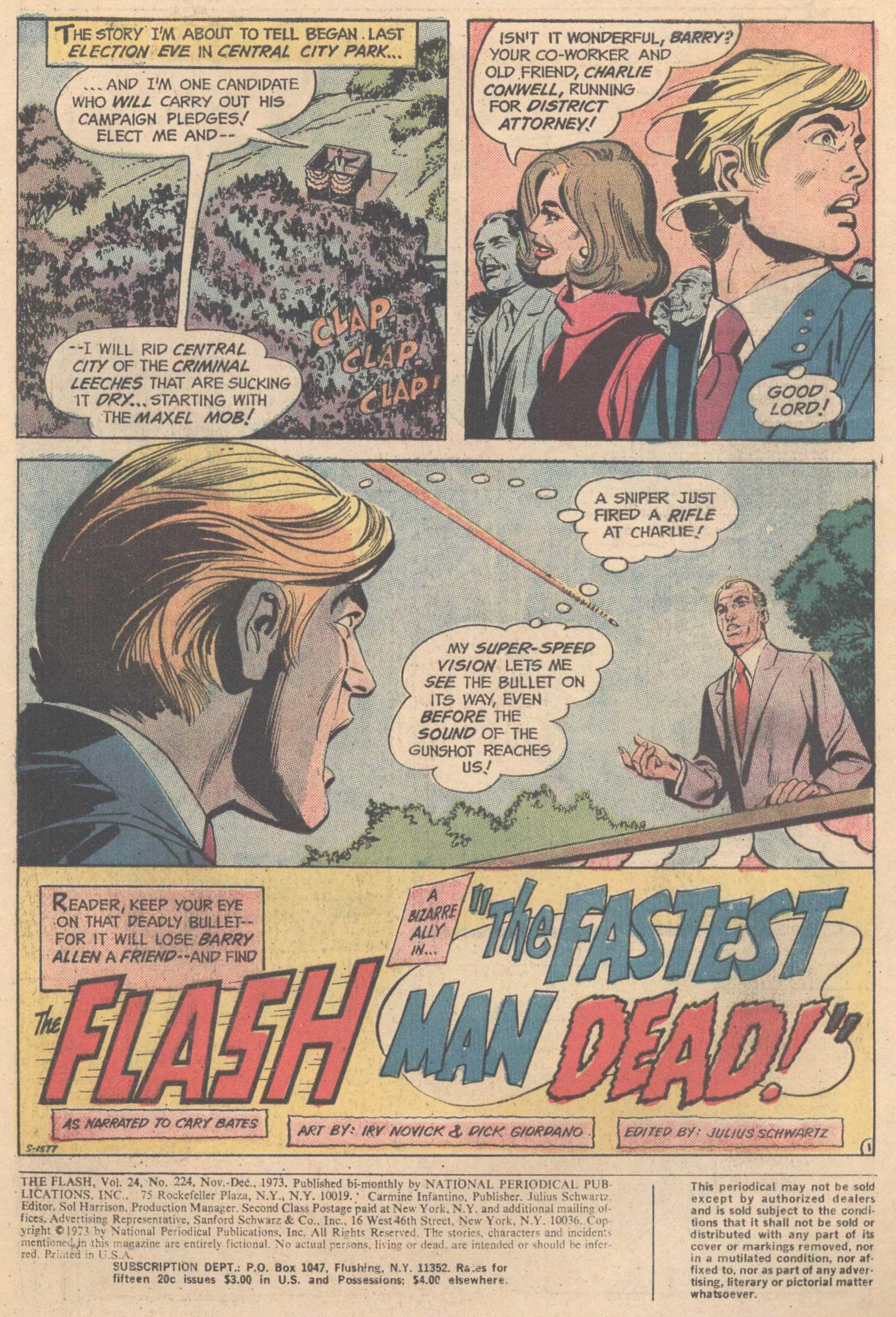 Read online The Flash (1959) comic -  Issue #224 - 3