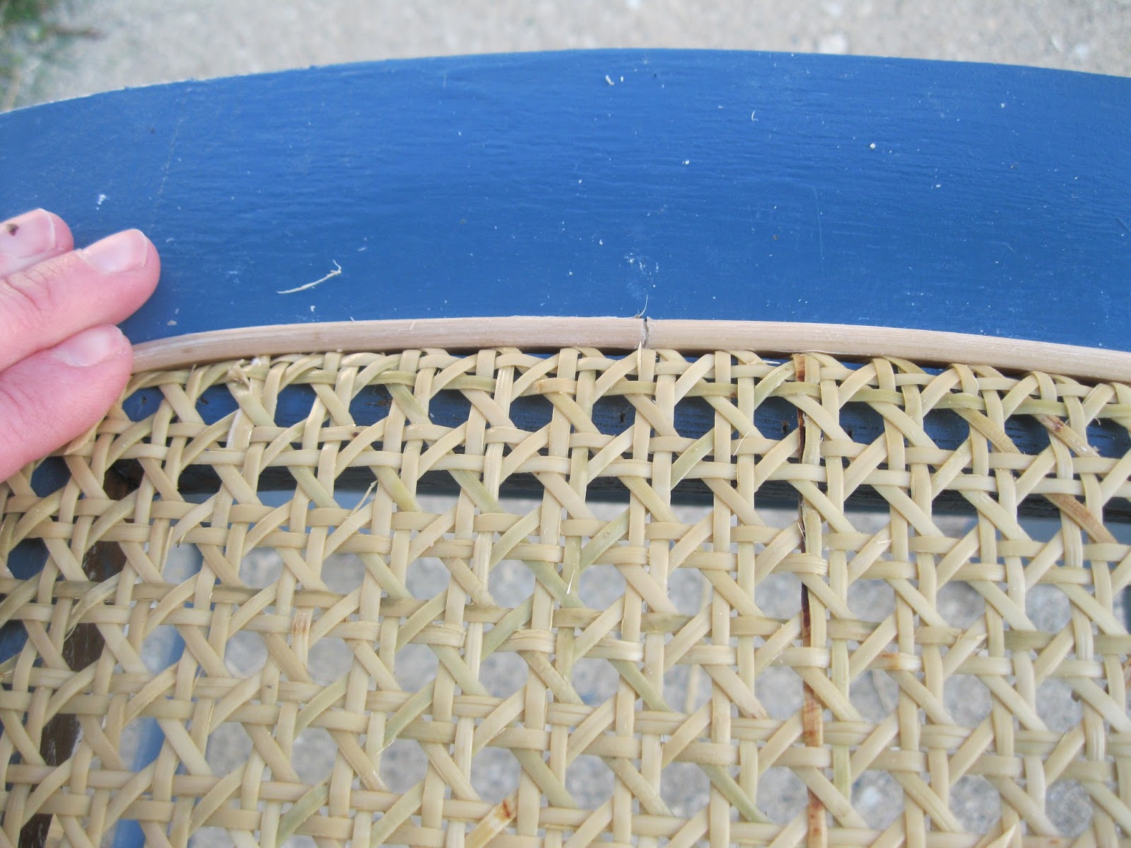 Apron History Caning Chair Seats