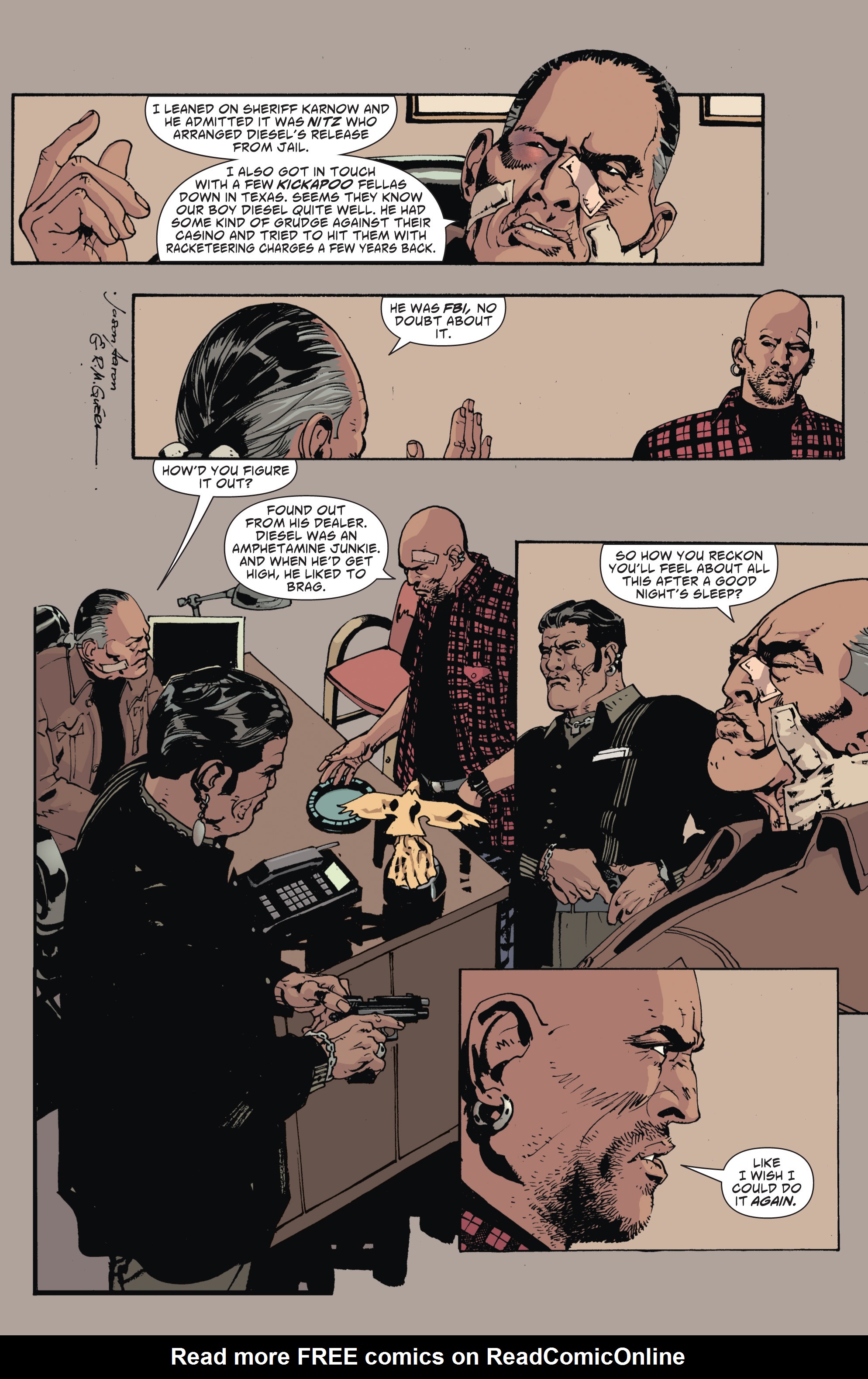 Read online Scalped comic -  Issue #34 - 19