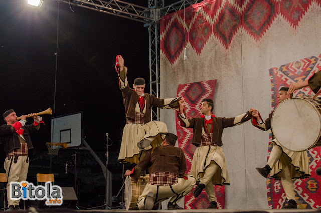 Ilinden Days Ceremony on Shirok Sokak street in Bitola, Macedonia - 27.07.2019