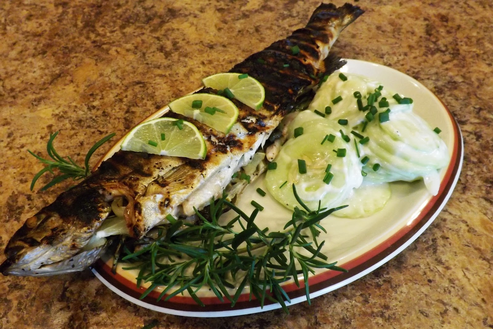 Make Your Someday Today! Grilled Stuffed Lake Trout