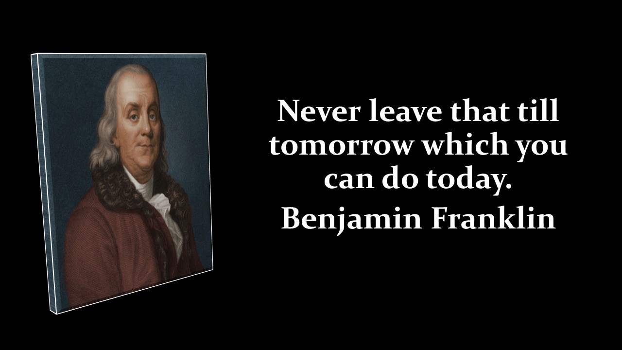 Top 40 Benjamin Franklin Quotes