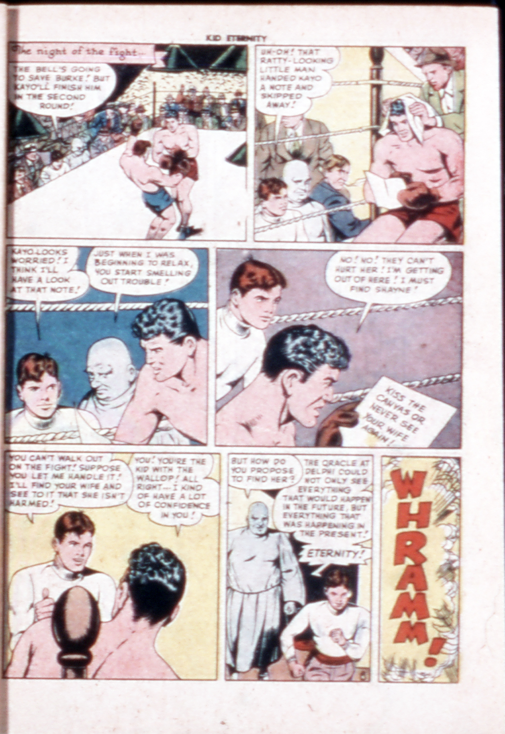 Read online Kid Eternity (1946) comic -  Issue #17 - 29