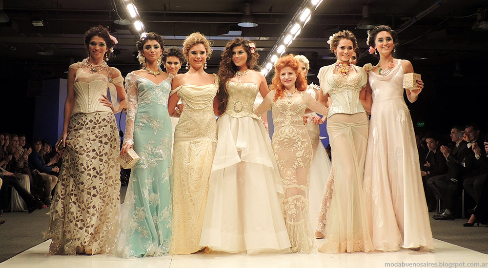 Moda Argentina primavera verano 2015. Silkey Mundial Argentina Fashion Week: Verónica de la Canal, María Gorof y Agustino 2015.