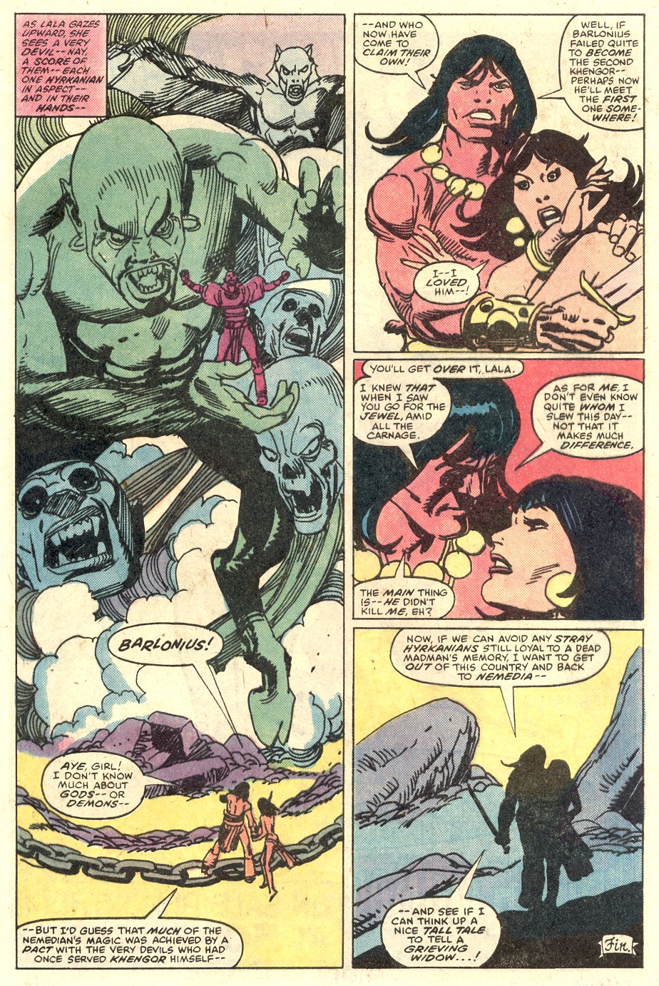 Read online Conan the Barbarian (1970) comic -  Issue # Annual 6 - 39