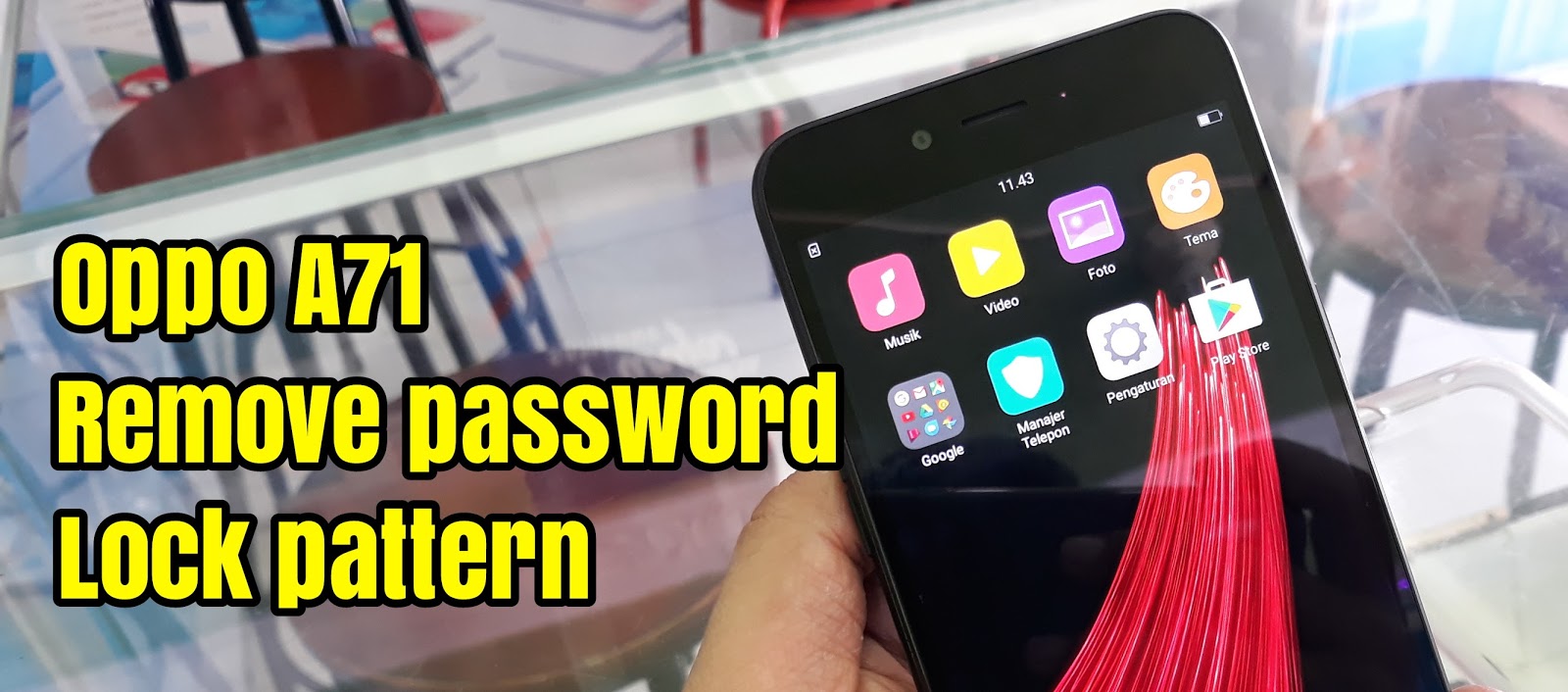 Oppo A71 Chp 1717Ex Lupa Password Contoh Kata Sandi