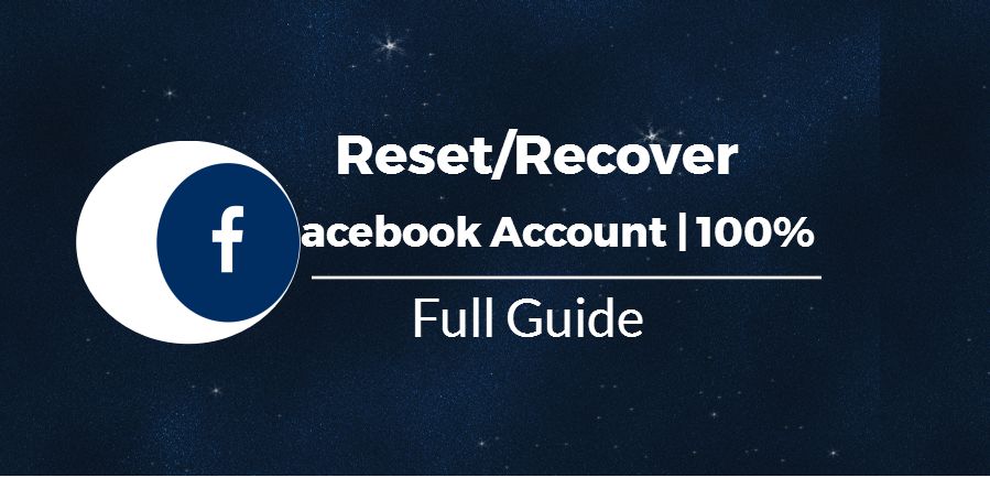 reset facebook account