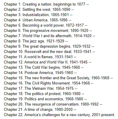 Textbook Chapters