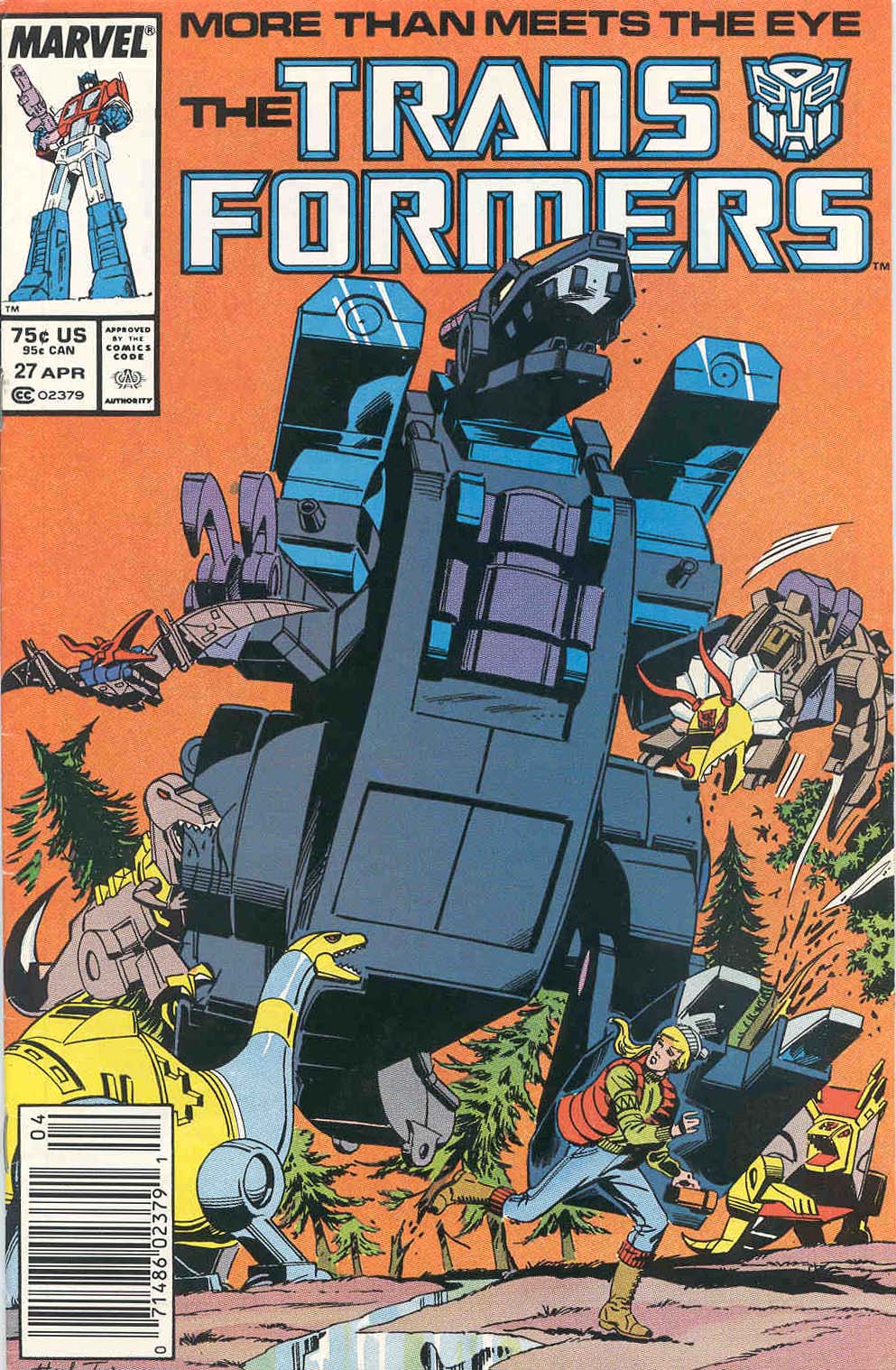 The Transformers (1984) issue 27 - Page 1