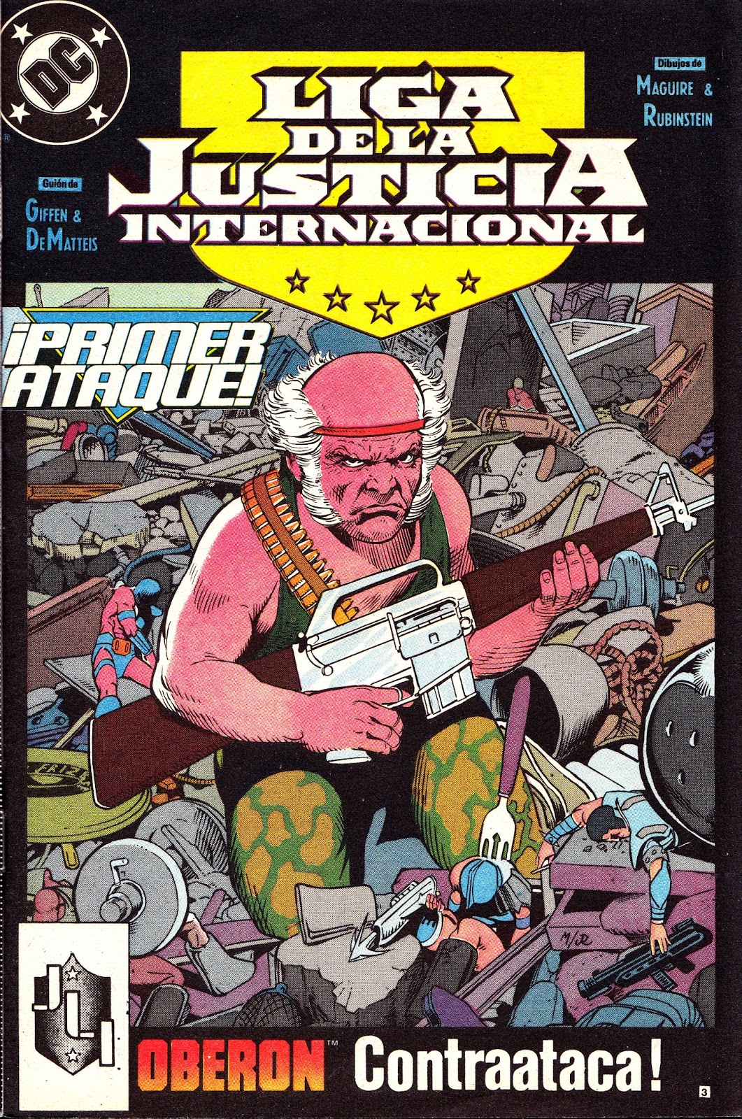 Apocalipsis FAN ¡INVASIÓN! Saga DC Comics 1 de 3