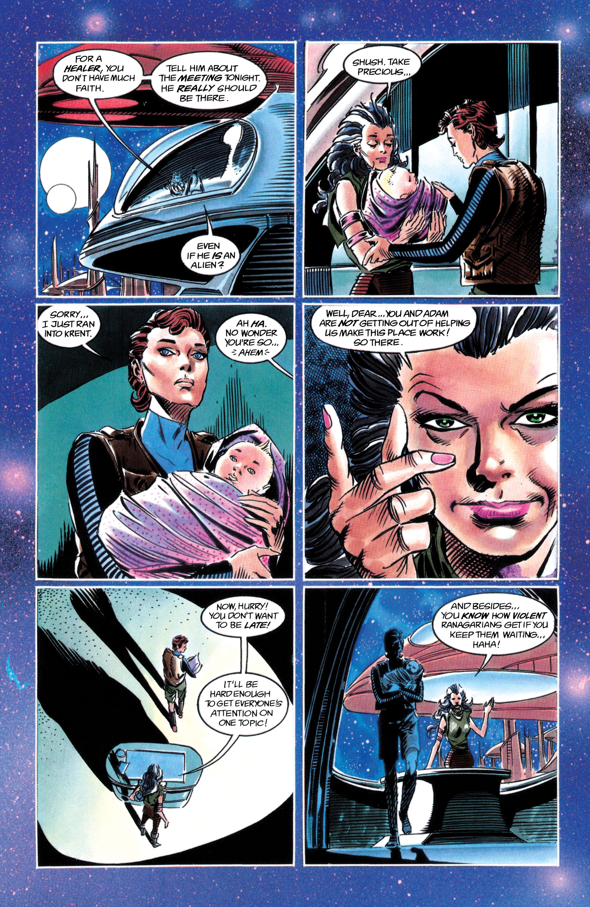 Read online Adam Strange (1990) comic -  Issue #3 - 42